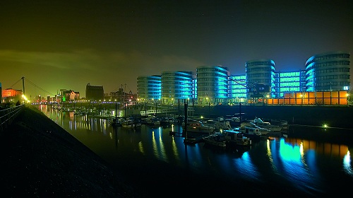 hauber & graf gmbh - Kompetenz in Licht: Five Boats Duisburg, Spectral Freiburg